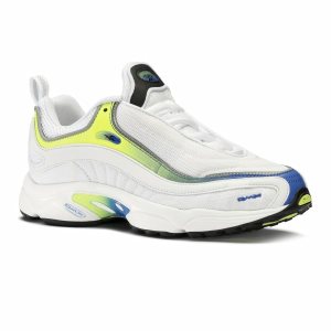 Reebok Daytona DMX MU Turnschuhe Damen - Weiß/HellGrün/Schwarz - DE 340-INR